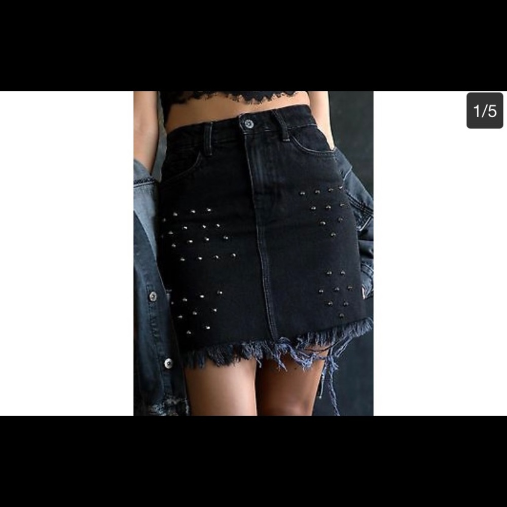 Carmar denim skirt